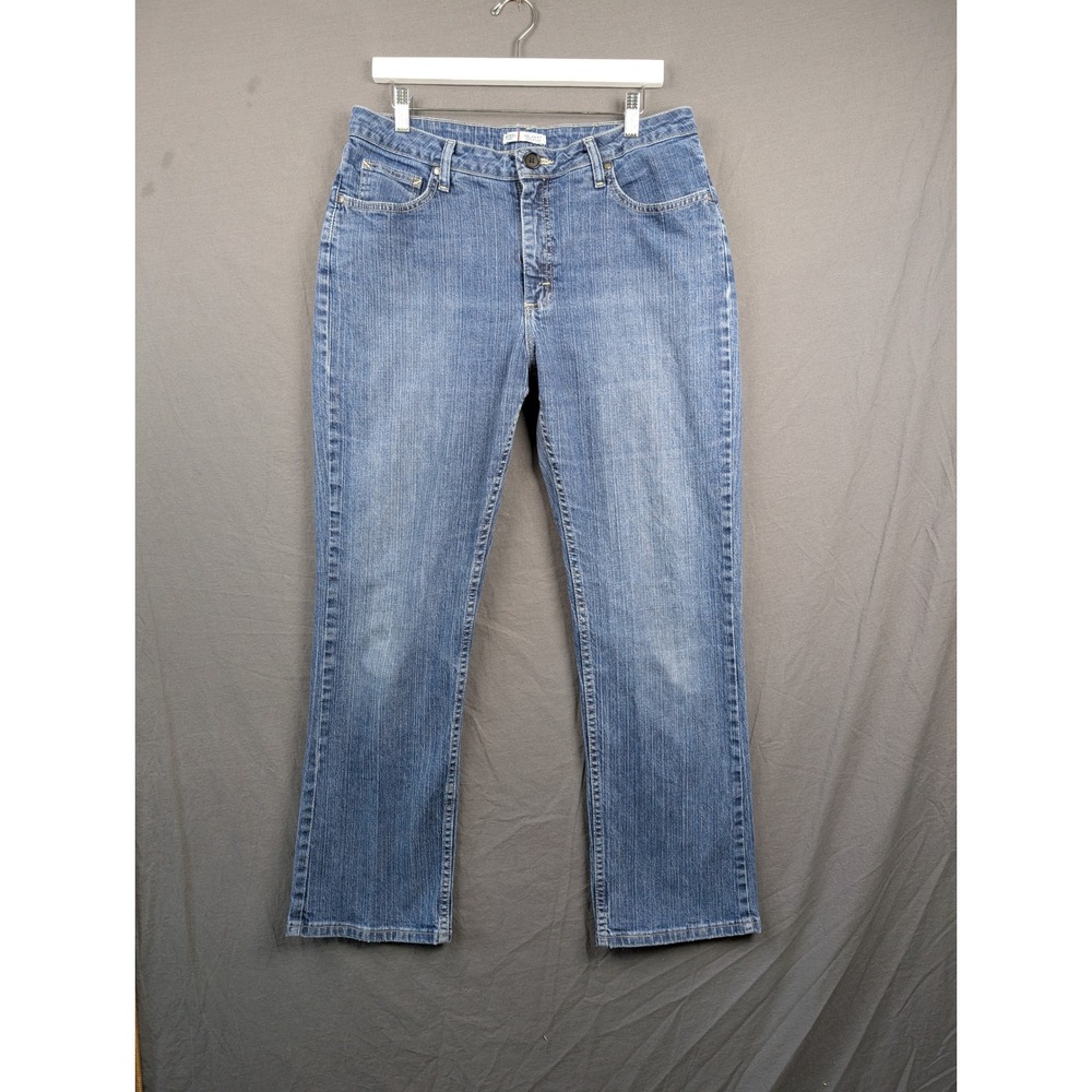 Riders by Lee Relaxed Fit Straight Leg Blue Denim Jeans 14M‎